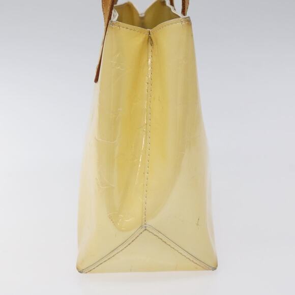 LOUIS VUITTON Monogram Vernis Reade PM Hand Bag Perle M91336 - Picture 4 of 12